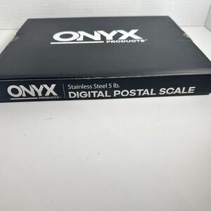 ONYX Products Stainless Steel 5lb. Digital Postage Scale - Brand New Sealed